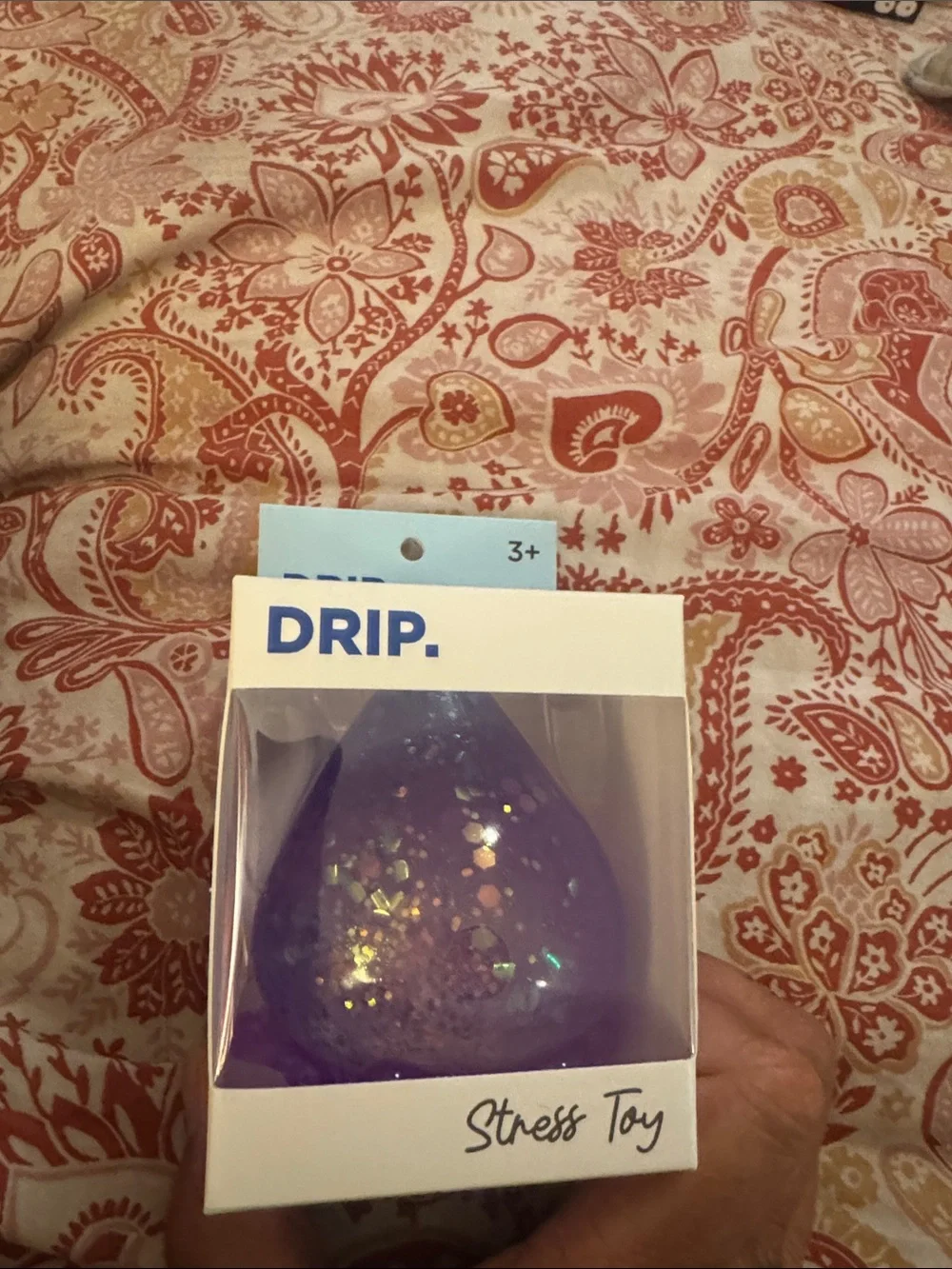 DRIP. Purple Glitter Stress Toy